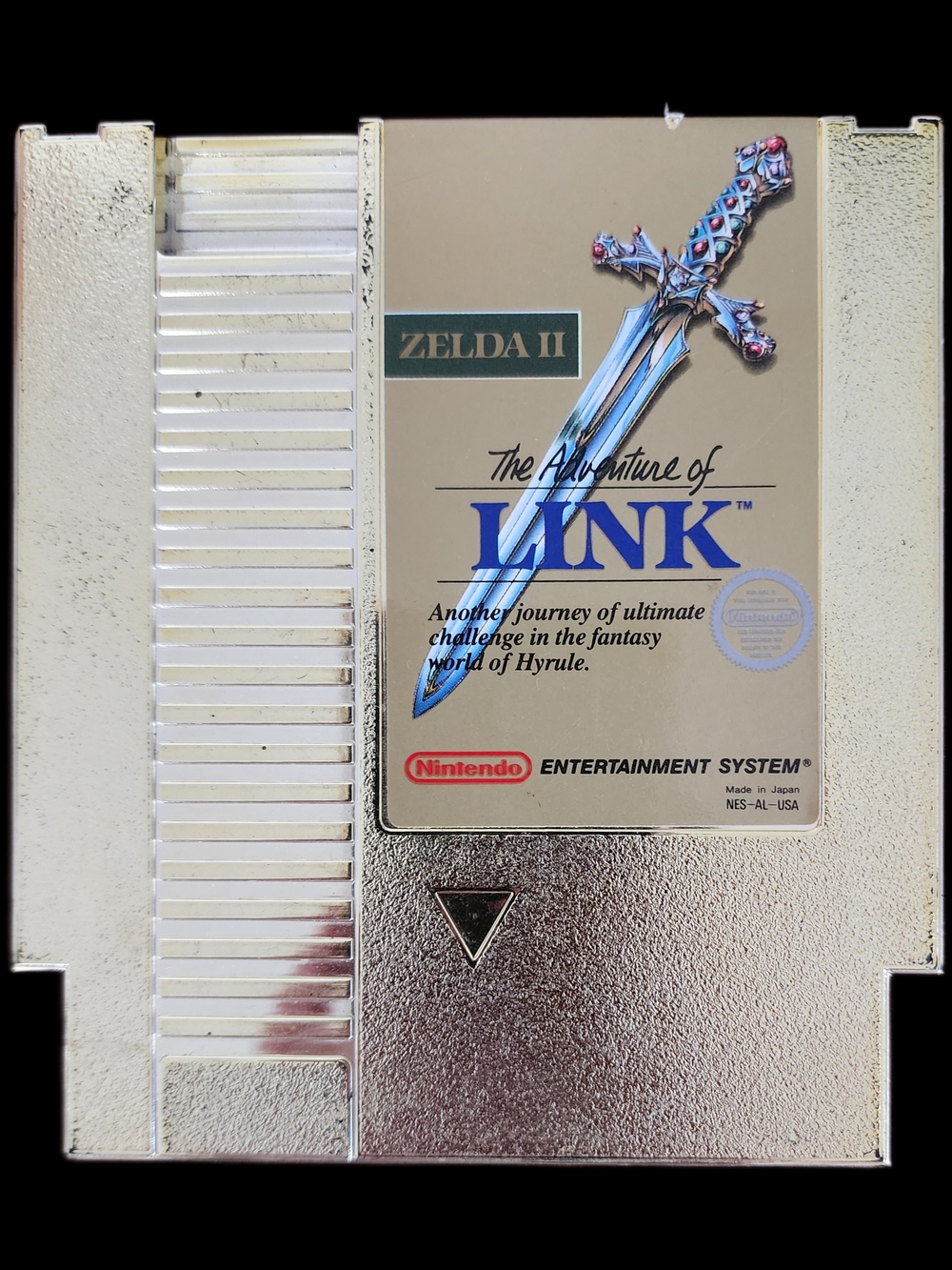 Nintendo NES The Legend of Zelda: The Adventure of Link Zelda II *Tested*